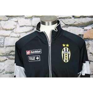 ZOTTO Italian Designer Men Jacket Emblems Embroidery Black Zip Front Pockets LRG